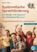 Buchcover und Innenansicht für das Buch: Systematische Sprachförderung für Kinder - mit Deutsch als Zweitsprache (DaZ)