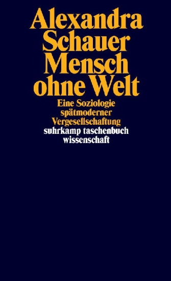 Buchcover und Innenansicht für das Buch: Mensch ohne Welt