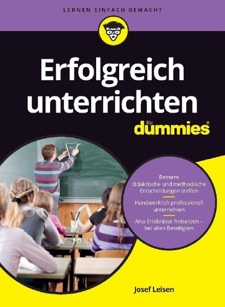 Buchcover und Innenansicht für das Buch: Erfolgreich unterrichten für Dummies