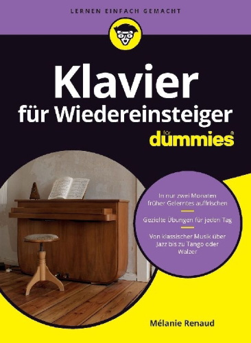 Buchcover und Innenansicht für das Buch: Klavier für Wiedereinsteiger für Dummies