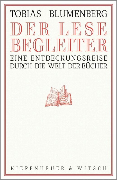Buchcover und Innenansicht für das Buch: Der Lesebegleiter
