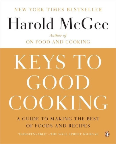 Buchcover und Innenansicht für das Buch: Keys to Good Cooking