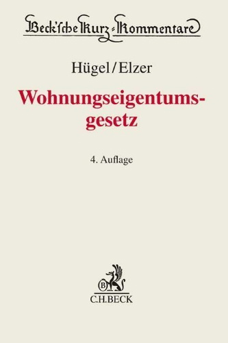 Buchcover und Innenansicht für das Buch: Wohnungseigentumsgesetz. WEG