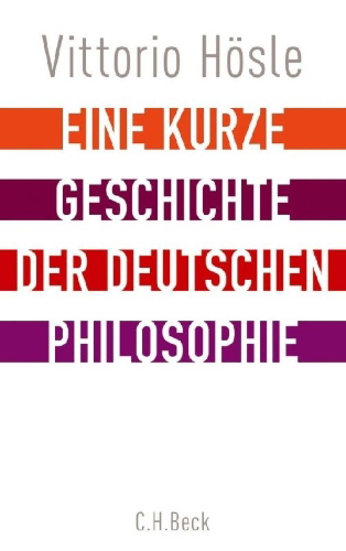 Buchcover und Innenansicht für das Buch: Eine kurze Geschichte der deutschen Philosophie