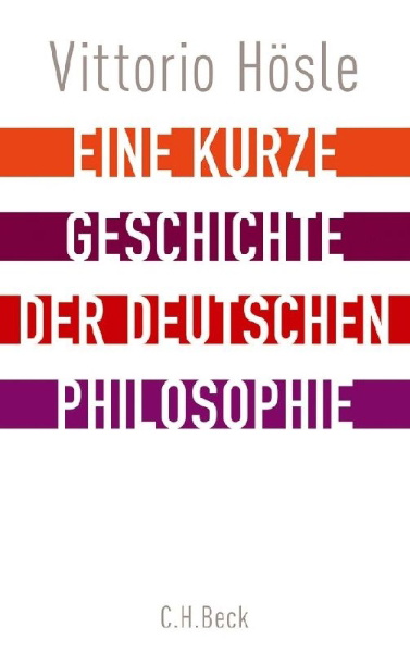 Buchcover und Innenansicht für das Buch: Eine kurze Geschichte der deutschen Philosophie