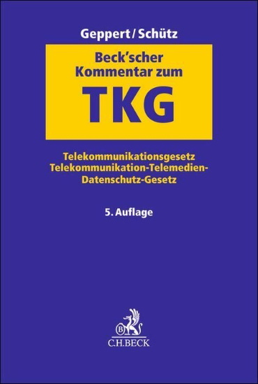 Buchcover und Innenansicht für das Buch: Beck'scher Kommentar zum TKG