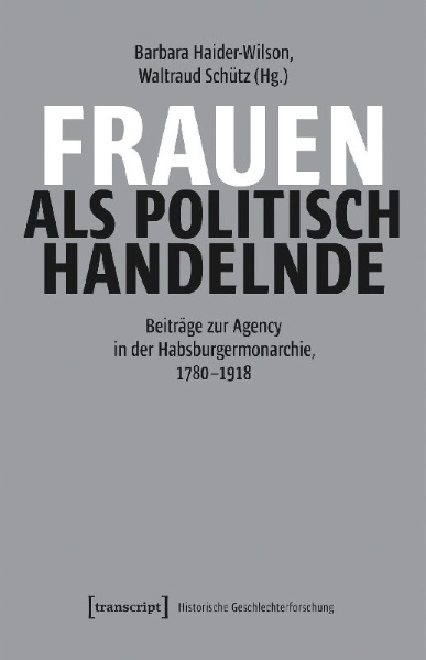 Buchcover und Innenansicht für das Buch: Frauen als politisch Handelnde