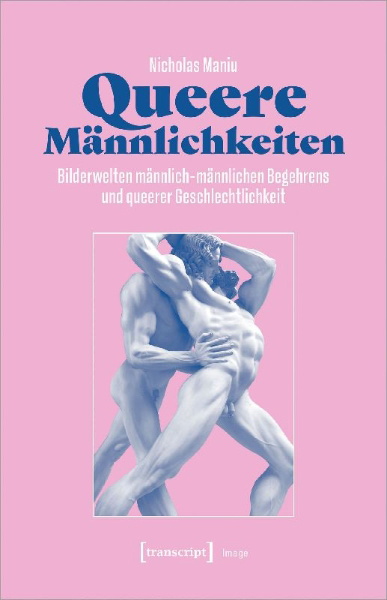Buchcover und Innenansicht für das Buch: Queere Männlichkeiten