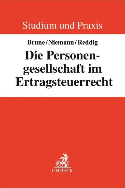 Buchcover und Innenansicht für das Buch: Die Personengesellschaft im Ertragsteuerrecht