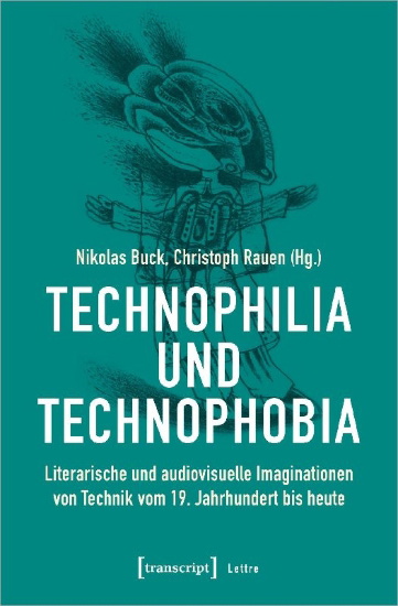 Buchcover und Innenansicht für das Buch: Technophilia und Technophobia