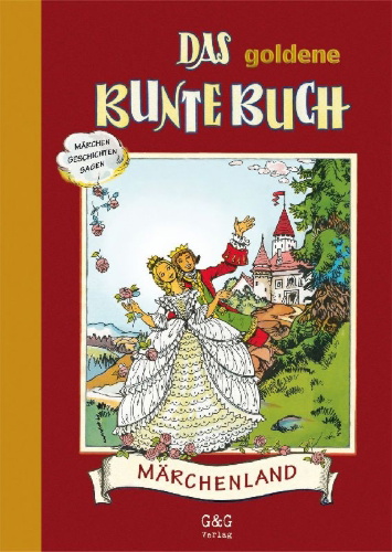 Buchcover und Innenansicht für das Buch: Das goldene bunte Buch