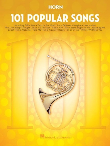 Buchcover und Innenansicht für das Buch: 101 Popular Songs
