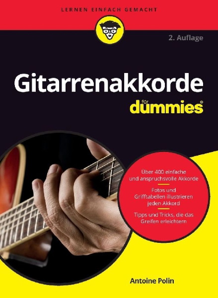 Buchcover und Innenansicht für das Buch: Gitarrenakkorde für Dummies