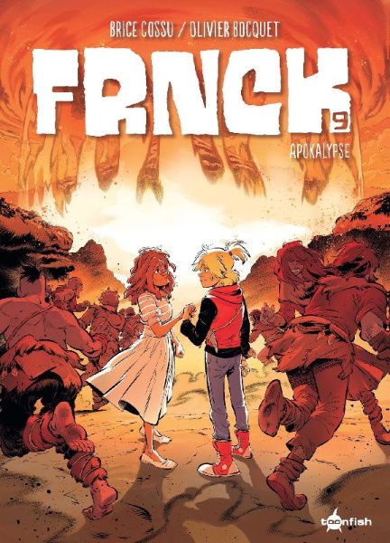 Buchcover und Innenansicht für das Buch: FRNCK 9