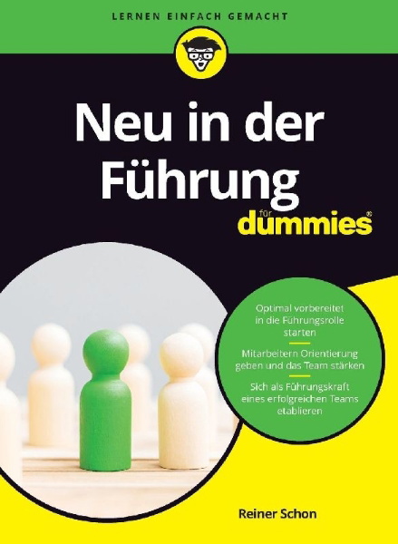 Buchcover und Innenansicht für das Buch: Neu in der Führung für Dummies