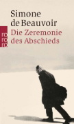 Buchcover und Innenansicht für das Buch: Die Zeremonie des Abschieds und Gespräche mit Jean-Paul Sartre