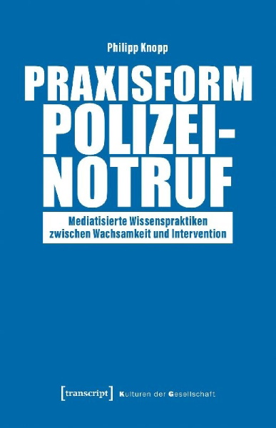 Buchcover und Innenansicht für das Buch: Praxisform Polizeinotruf