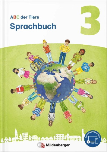Buchcover und Innenansicht für das Buch: ABC der Tiere 3 Neubearbeitung - Sprachbuch