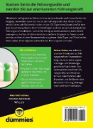 Buchcover und Innenansicht für das Buch: Neu in der Führung für Dummies