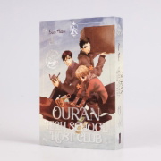 Buchcover und Innenansicht für das Buch: Ouran Koukou Host Bu