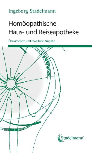 Buchcover und Innenansicht für das Buch: Homöopathische Haus- und Reiseapotheke