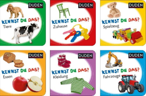 Buchcover und Innenansicht für das Buch: Kennst du das? Meine bunte Kinderwelt