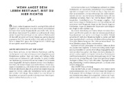 Buchcover und Innenansicht für das Buch: Liebe Angst, halt doch mal die Klappe!