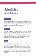 Buchcover und Innenansicht für das Buch: Langenscheidt So geht Mundart Schwäbisch