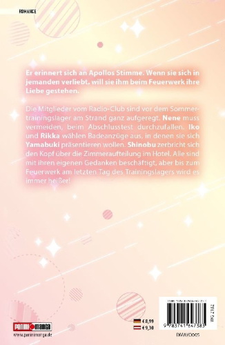 Buchcover und Innenansicht für das Buch: Midnight Heart Tune: Das Mädchen hinter der Stimme 05