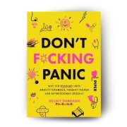 Buchcover und Innenansicht für das Buch: Don't f*cking panic