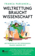 Buchcover und Innenansicht für das Buch: Weltrettung braucht Wissenschaft