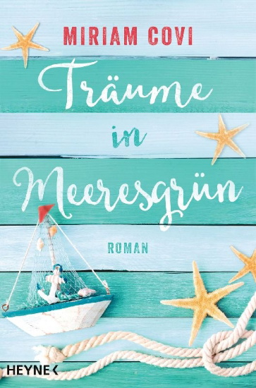 Buchcover und Innenansicht für das Buch: Träume in Meeresgrün