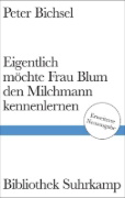 Buchcover und Innenansicht für das Buch: Eigentlich möchte Frau Blum den Milchmann kennenlernen