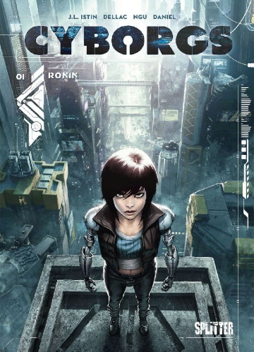 Buchcover und Innenansicht für das Buch: Cyborgs 1