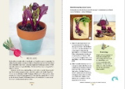 Buchcover und Innenansicht für das Buch: no-waste litchen gardening