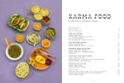 Buchcover und Innenansicht für das Buch: Karma Food