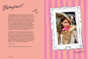 Buchcover und Innenansicht für das Buch: Emily in Paris: Paris, J'Adore!