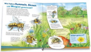 Buchcover und Innenansicht für das Buch: WAS IST WAS Junior Band 34 Bienen, Wespen, Hummeln