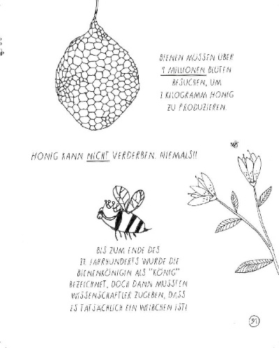 Buchcover und Innenansicht für das Buch: The Illustrated Compendium of Amazing Animal Facts