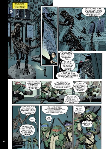 Buchcover und Innenansicht für das Buch: Teenage Mutant Ninja Turtles IDW Collection 08