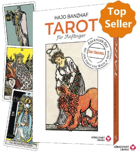 Buchcover und Innenansicht für das Buch: Tarot für Anfänger