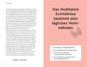 Buchcover und Innenansicht für das Buch: Mach deine Schilddrüse stark