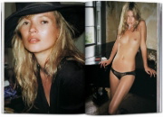 Buchcover und Innenansicht für das Buch: Kate Moss by Mario Testino
