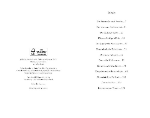 Buchcover und Innenansicht für das Buch: Der kleine Buddha und die Sehnsucht nach Frieden