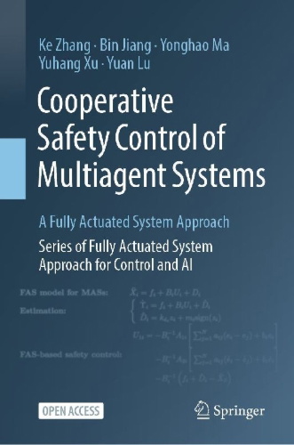 Buchcover und Innenansicht für das Buch: Cooperative Safety Control of Multiagent Systems