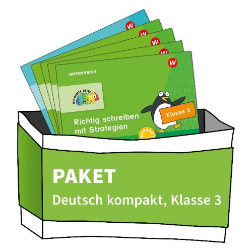 Buchcover und Innenansicht für das Buch: DIE BUNTE REIHE - Deutsch. Paket kompakt 3 (5 Hefte)