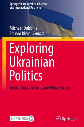 Buchcover und Innenansicht für das Buch: Exploring Ukrainian Politics