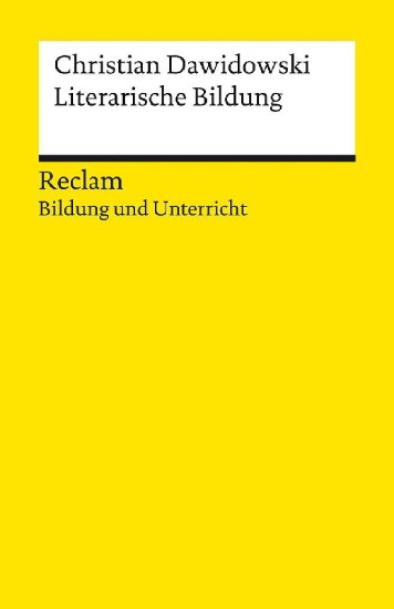 Buchcover und Innenansicht für das Buch: Literarische Bildung