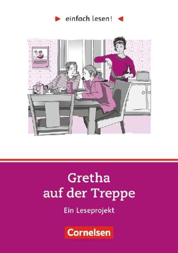 Buchcover und Innenansicht für das Buch: Gretha auf der Treppe