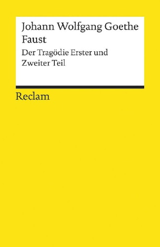 Buchcover und Innenansicht für das Buch: Faust